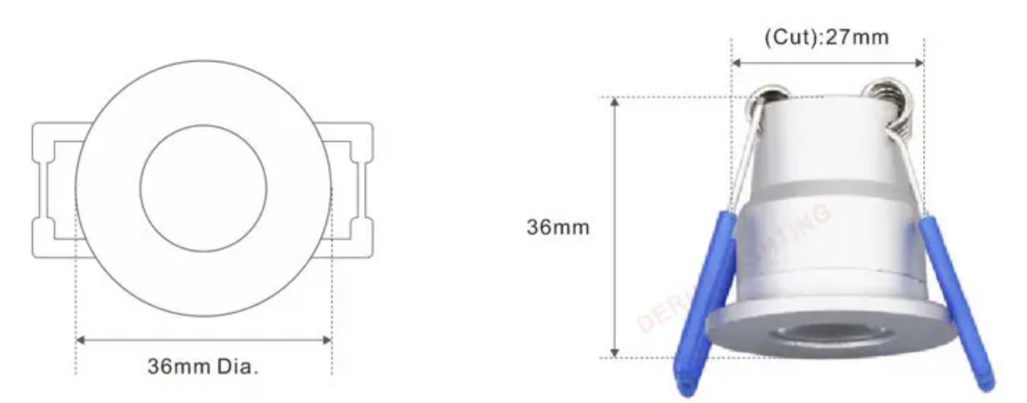 Mini Spots LED Encastrables